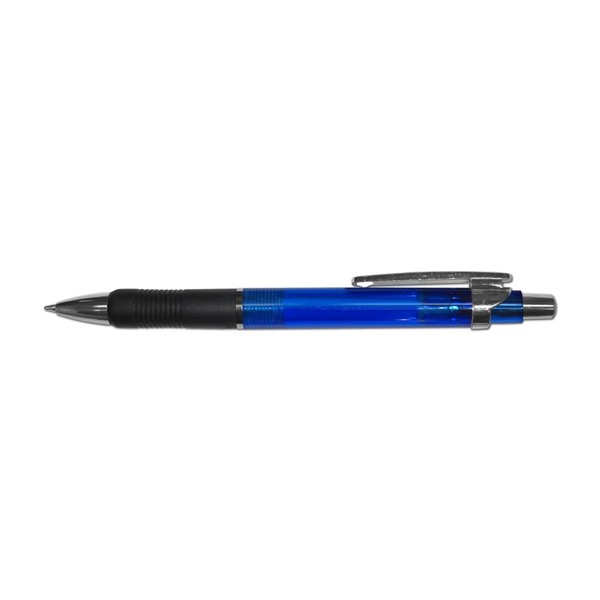 Retractable ball point pen with black writing ink.... from ASI 67675 Liqui-Mark Corp