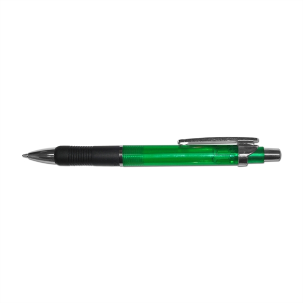Retractable ball point pen with black writing ink.... from ASI 67675 Liqui-Mark Corp