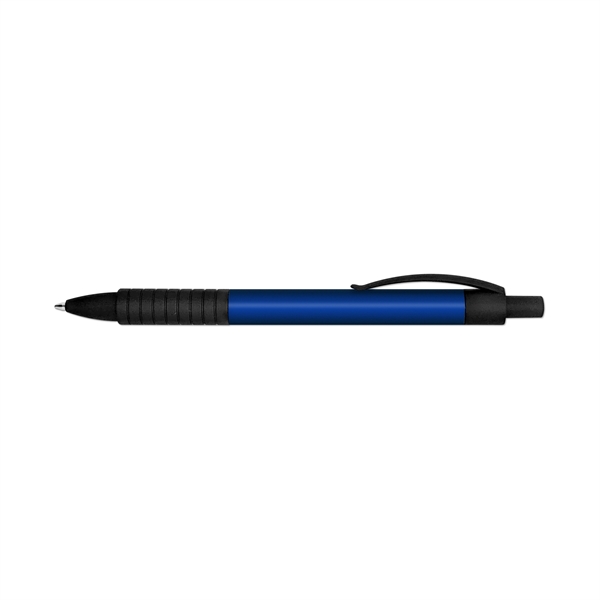 Retrax Smooth Grip Metallic Retractable Ball Point Pen With Soft-Touch Rubberized... from ASI 67675 Liqui-Mark Corp