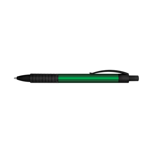 Retrax Smooth Grip Metallic Retractable Ball Point Pen With Soft-Touch Rubberized... from ASI 67675 Liqui-Mark Corp