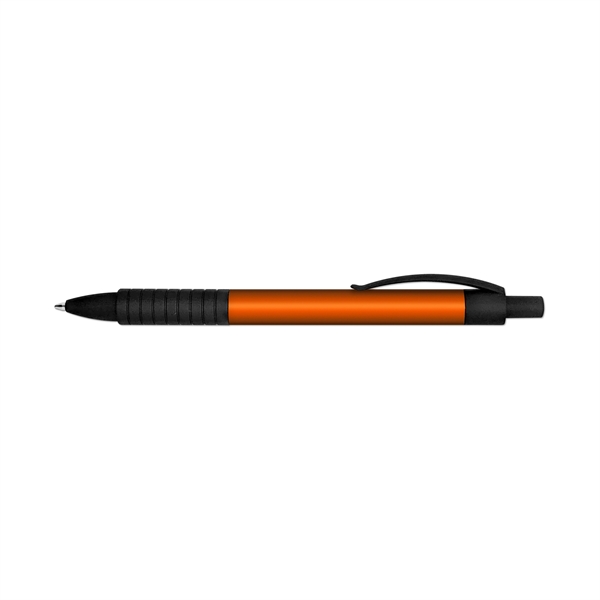 Retrax Smooth Grip Metallic Retractable Ball Point Pen With Soft-Touch Rubberized... from ASI 67675 Liqui-Mark Corp