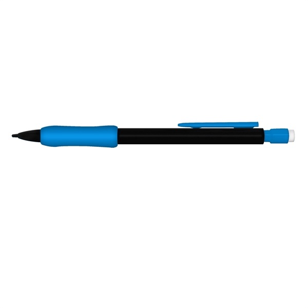Mechanical pencil with black barrel and colored trim. Refillable.... from ASI 67675 Liqui-Mark Corp
