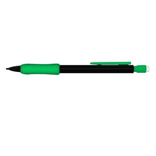 Mechanical pencil with black barrel and colored trim. Refillable.... from ASI 67675 Liqui-Mark Corp