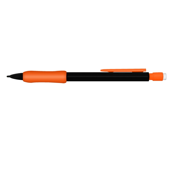 Mechanical pencil with black barrel and colored trim. Refillable.... from ASI 67675 Liqui-Mark Corp