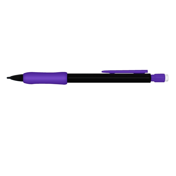 Mechanical pencil with black barrel and colored trim. Refillable.... from ASI 67675 Liqui-Mark Corp