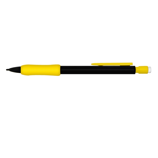 Mechanical pencil with black barrel and colored trim. Refillable.... from ASI 67675 Liqui-Mark Corp