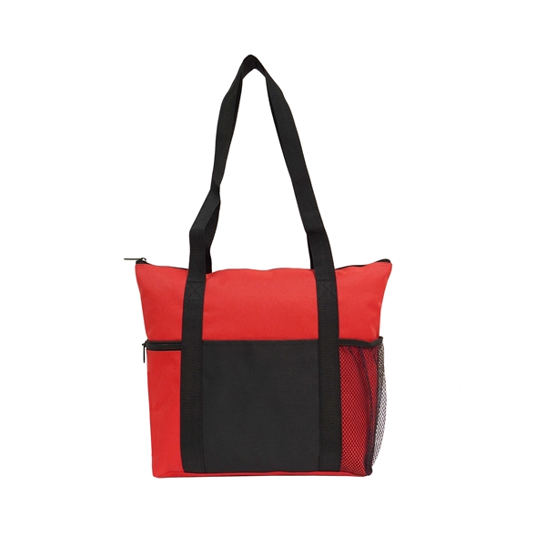 600 denier polyester travel tote bag with zippered closure.... from ASI 40515 BILD Enterprises LLC / Ben-Line