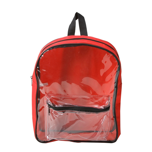 Clear front backpack.... from ASI 40515 BILD Enterprises LLC / Ben-Line