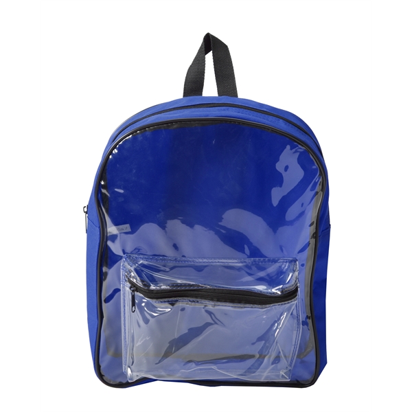 Clear front backpack.... from ASI 40515 BILD Enterprises LLC / Ben-Line