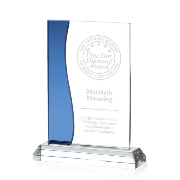 Landfield Award - Starfire/Blue 6"... from ASI 84592 St Regis Group / St Regis
