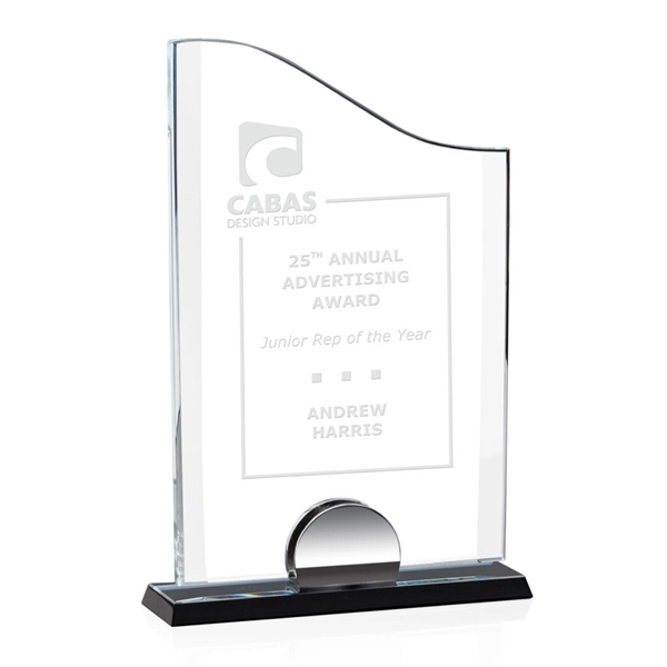 The unique Manola award features a curved top, bevelled sides and... from ASI 84592 St Regis Group / St Regis