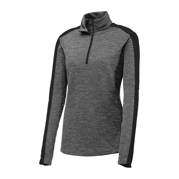 Sport-Tek Ladies PosiCharge Electric Heather Colorblock 1...... from ASI 84863 SanMar