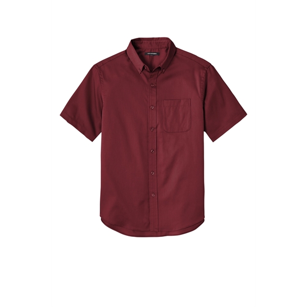Port Authority Short Sleeve SuperPro React Twill Shirt.... from ASI 84863 SanMar