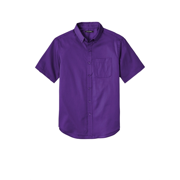 Port Authority Short Sleeve SuperPro React Twill Shirt.... from ASI 84863 SanMar