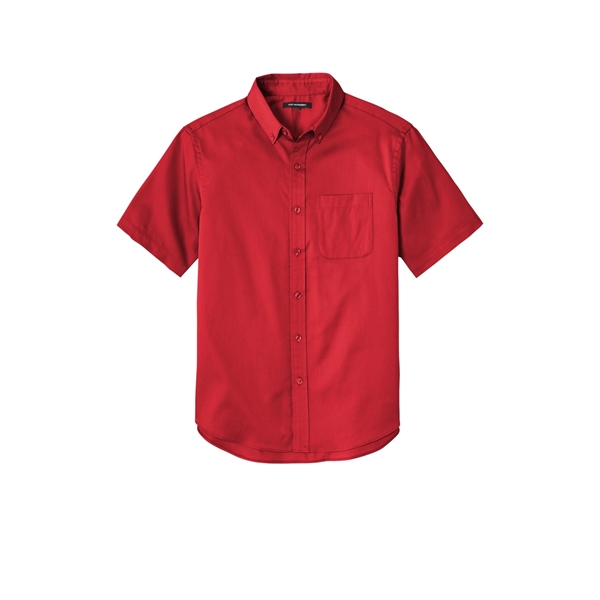 Port Authority Short Sleeve SuperPro React Twill Shirt.... from ASI 84863 SanMar