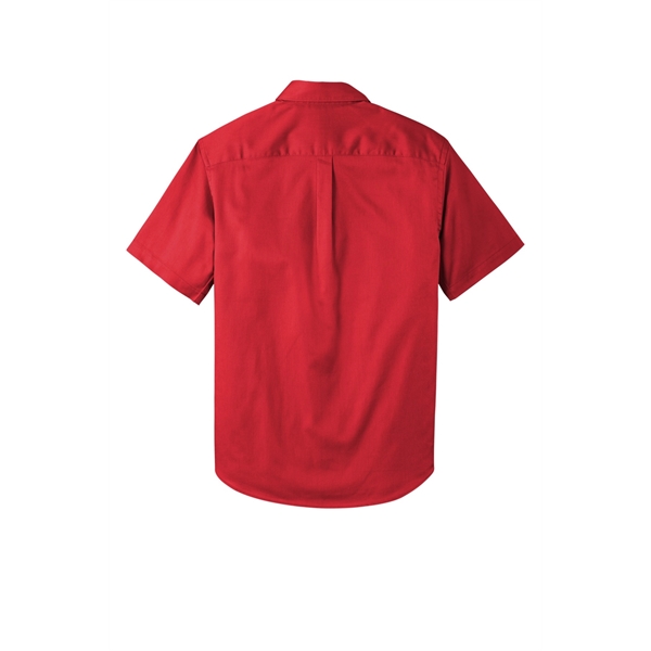 Port Authority Short Sleeve SuperPro React Twill Shirt.... from ASI 84863 SanMar