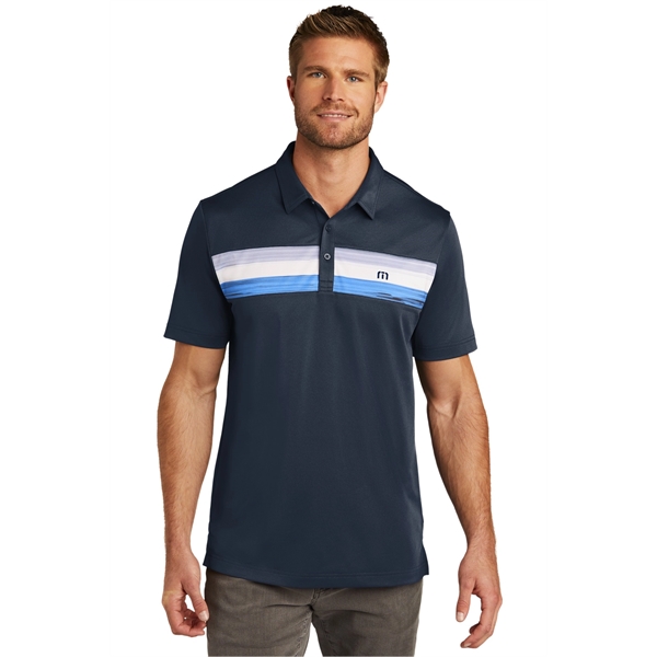 TravisMathew Cabana Chest Stripe Polo.... from ASI 84863 SanMar