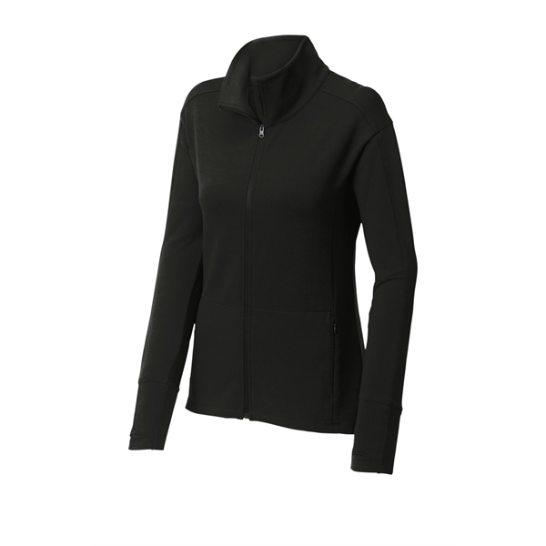 Sport-Tek Ladies Sport-Wick Flex Fleece Full-Zip.... from ASI 84863 SanMar