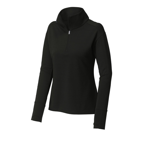 Sport-Tek Ladies Sport-Wick Flex Fleece 1/4-Zip.... from ASI 84863 SanMar