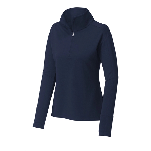 Sport-Tek Ladies Sport-Wick Flex Fleece 1/4-Zip.... from ASI 84863 SanMar