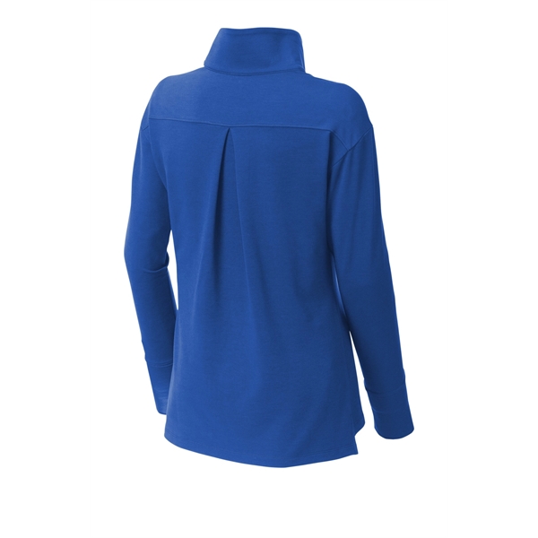 Sport-Tek Ladies Sport-Wick Flex Fleece 1/4-Zip.... from ASI 84863 SanMar