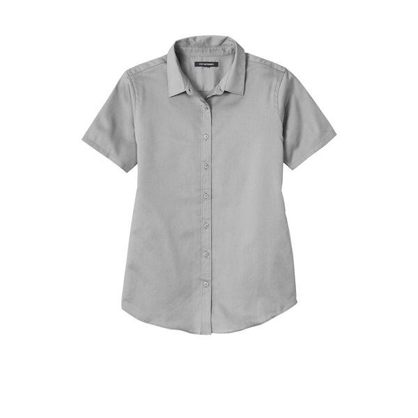 Port Authority Ladies Short Sleeve SuperPro React Twill S...... from ASI 84863 SanMar