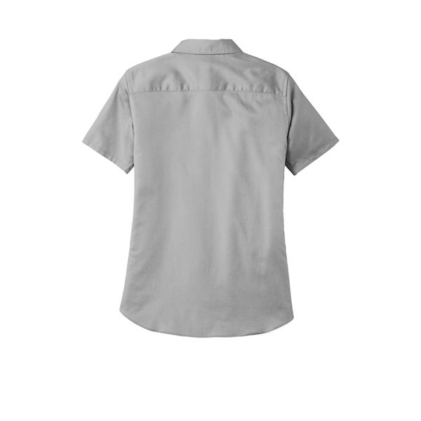 Port Authority Ladies Short Sleeve SuperPro React Twill S...... from ASI 84863 SanMar