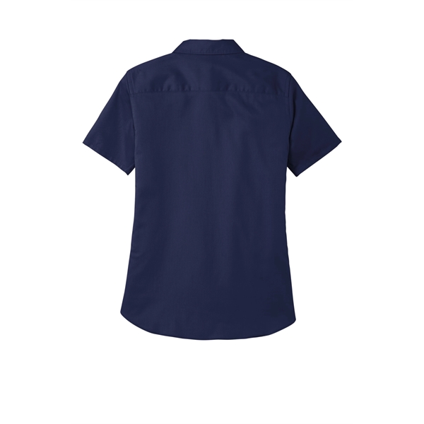 Port Authority Ladies Short Sleeve SuperPro React Twill S...... from ASI 84863 SanMar