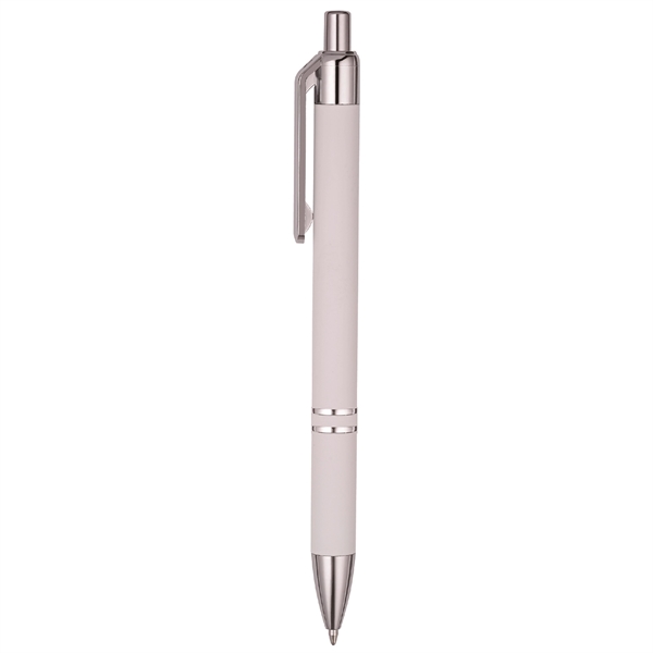 Alamo™ metal retractable style pen with a co-molded soft grip.... from ASI 82498 RiteLine LLC