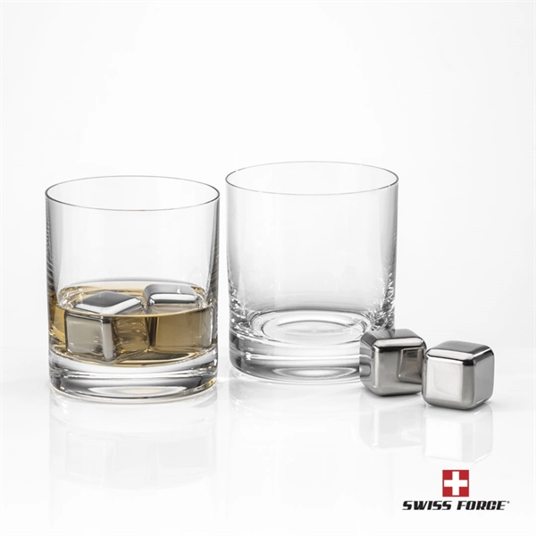 Stunning Crystalline on-the-rocks glasses are paired with a set of 4... from ASI 84592 St Regis Group