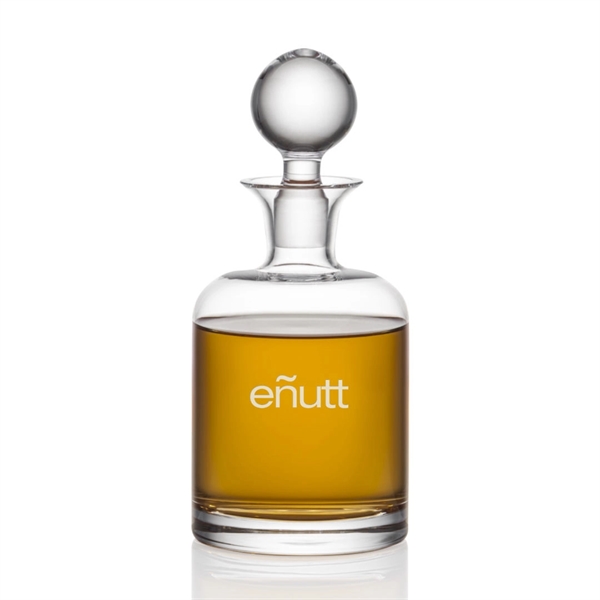 Sleek Spirits Decanter features a thick sham base with a wide... from ASI 84592 St Regis Group