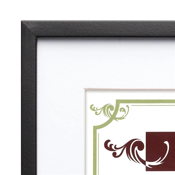 Black metal frame with white matte inlay.... from ASI 84592 St Regis Group / St Regis
