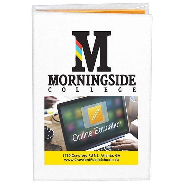 2" x 3 1/8" x 5/8" 70 sheet notebook with 25... from ASI 62660 Innovation Line