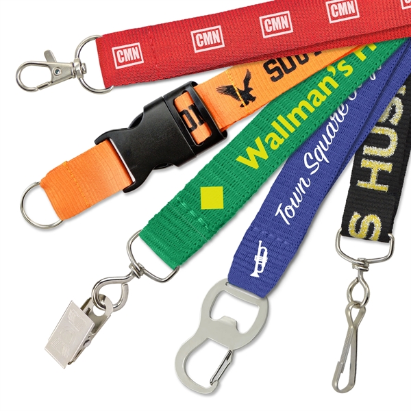 Quality custom lanyards with a huge selection of attachment options. Hundreds... from ASI 79898 Promovision / PROMOVISION