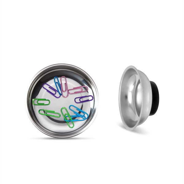 3" stainless steel bowl with 1-5/8" magnet on bottom.... from ASI 34040 Alexander Mfg Co