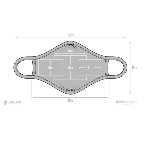 Be prepared and stop the spread of germs with double layered... from ASI 57371 Eyevertising