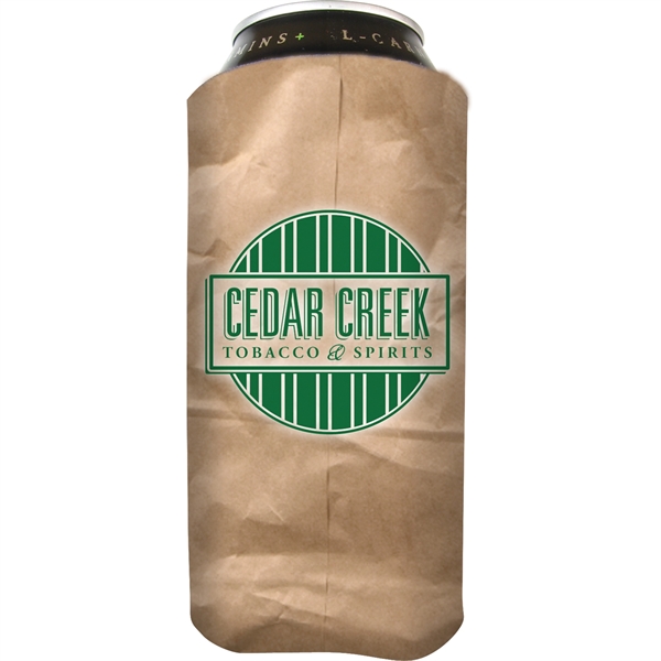 16 oz. beverage holder made from 1/8" thick high-density scuba foam... from ASI 61966 HPG / Best Promotions USA