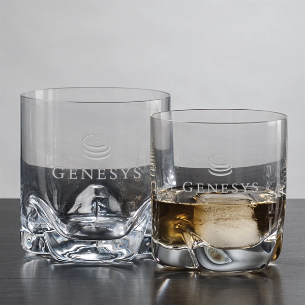 Lead Free Crystalline On-the-Rocks glass and Double Old Fashioned Featuring a... from ASI 84592 St Regis Group