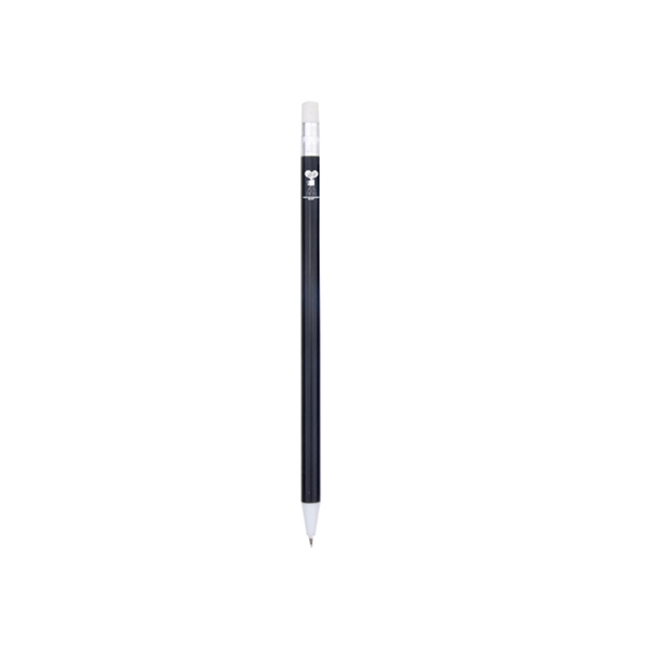 6.44" x 0.31" click-action plastic mechanical wooden pencil with 0.7 mm... from ASI 37218 Athena Promo (tm)
