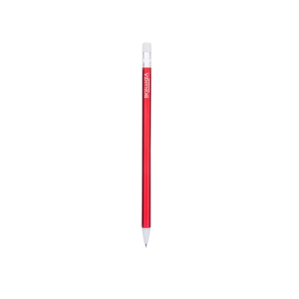 6.44" x 0.31" click-action plastic mechanical wooden pencil with 0.7 mm... from ASI 37218 Athena Promo (tm)