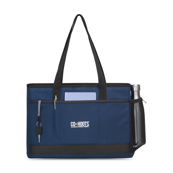 Mobile computer tote with large main compartment, hook and loop fastener,... from ASI 56070 Gemline / Gemline®