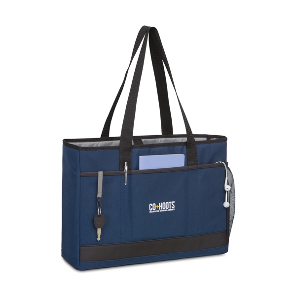Mobile computer tote with large main compartment, hook and loop fastener,... from ASI 56070 Gemline / Gemline®