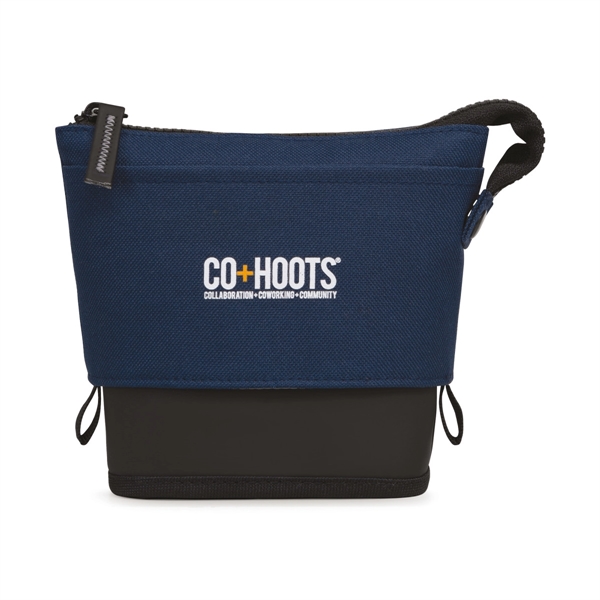 Mobile pencil case with zippered main compartment, fully lined interior, front... from ASI 56070 Gemline / Gemline®