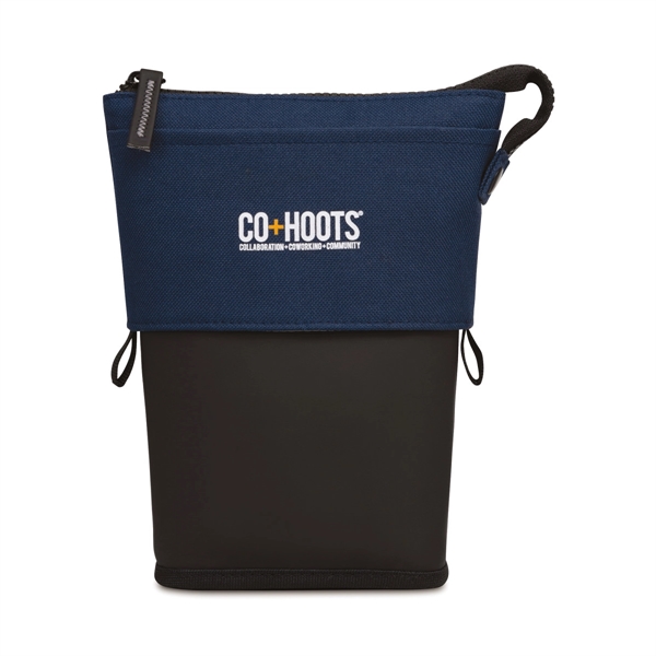 Mobile pencil case with zippered main compartment, fully lined interior, front... from ASI 56070 Gemline / Gemline®