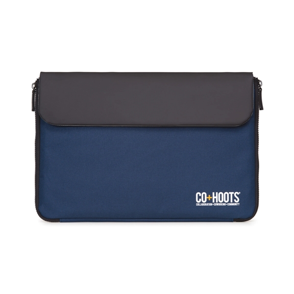 Commuter sleeve with top flap with hook and loop fasteners, interior... from ASI 56070 Gemline / Gemline®