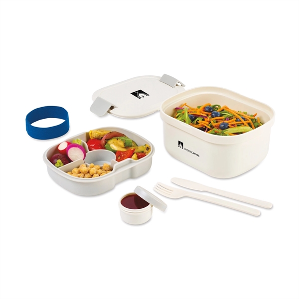 Sarada bento lunch box with utensil and stackable compartments.... from ASI 56070 Gemline / Gemline®