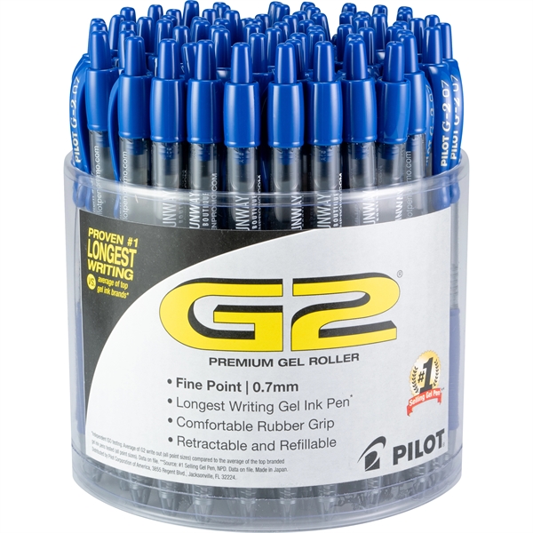American's #1 selling G2 Gel pen 72 piece tub offering. Fine... from ASI 78110 Pilot Corporation Of America / PILOT PEN