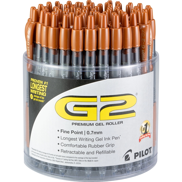 American's #1 selling G2 Gel pen 72 piece tub offering. Fine... from ASI 78110 Pilot Corporation Of America / PILOT PEN