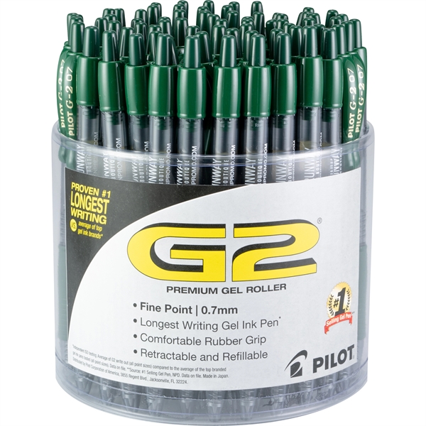 American's #1 selling G2 Gel pen 72 piece tub offering. Fine... from ASI 78110 Pilot Corporation Of America / PILOT PEN