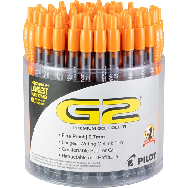 American's #1 selling G2 Gel pen 72 piece tub offering. Fine... from ASI 78110 Pilot Corporation Of America / PILOT PEN